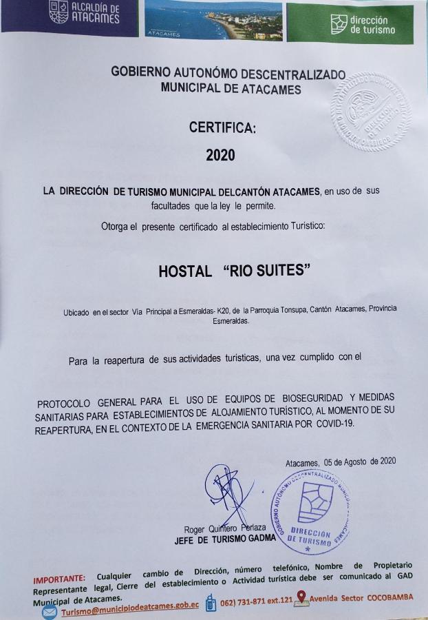 Rio Suites Tonsupa Bagian luar foto